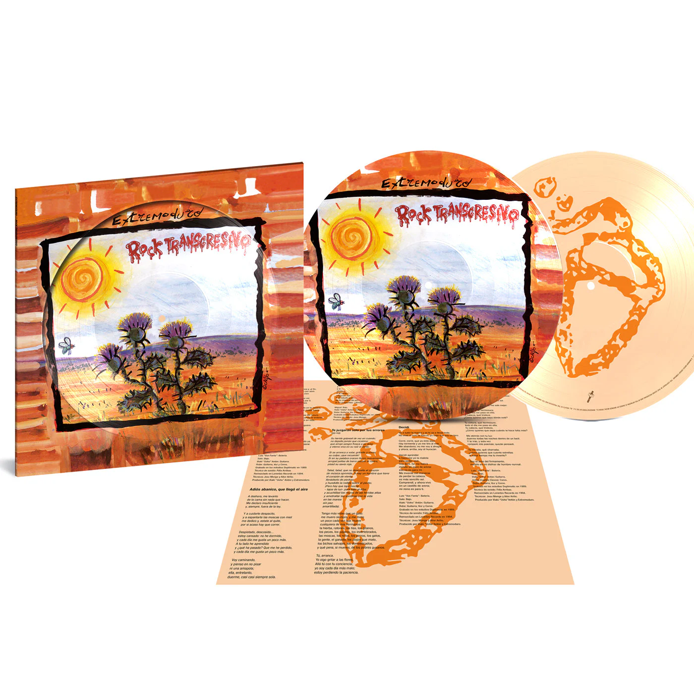 LP - Picture Disc - Rock Transgresivo